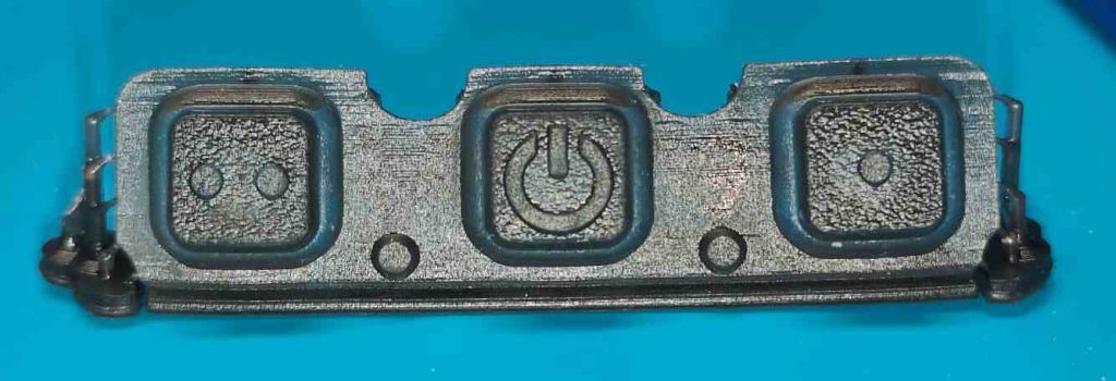 The membrane from the electronic-contact side